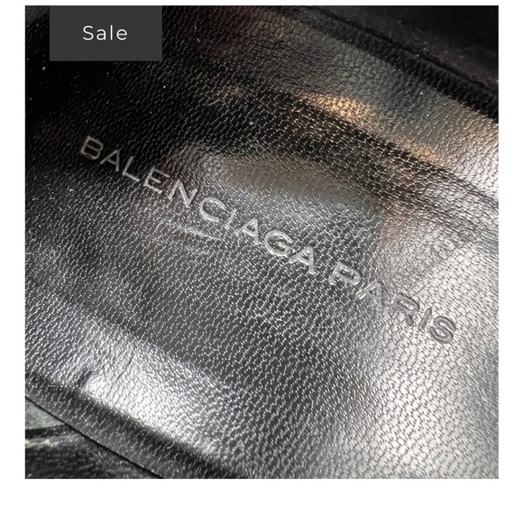 Balenciaga black leather pristine condition. Soles have been rubbers - Picture 14 of 16